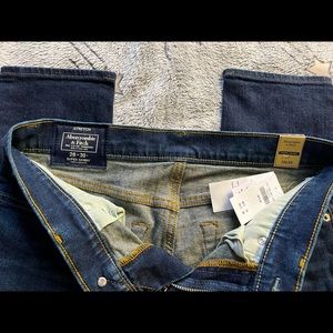 Abercrombie and Fitch Mens Jeans 28x30 brand new with tags